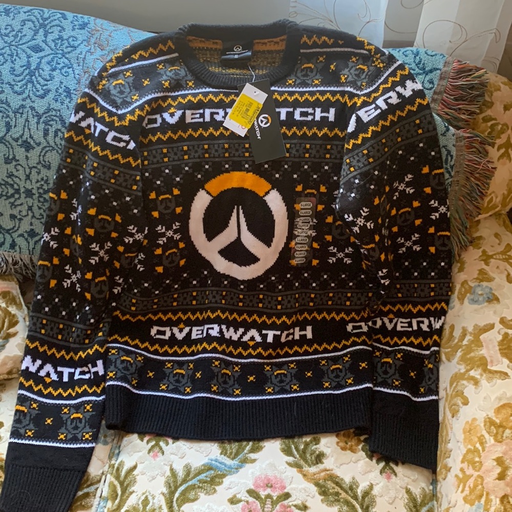 NWT Overwatch Christmas Sweater
